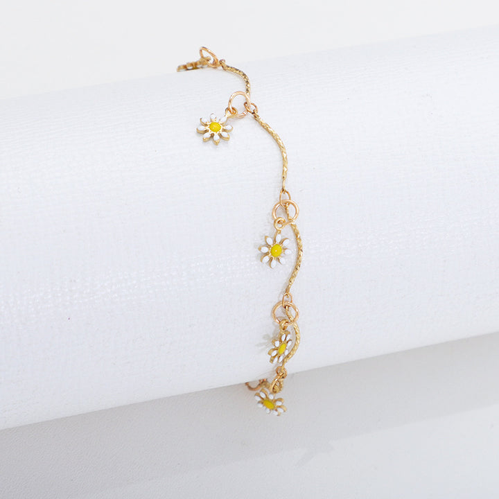 Floral Charm Anklet Stornfield