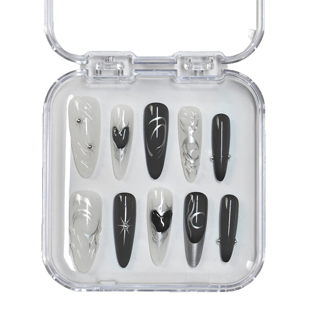 Artistic Stiletto Nail Art Extensions Stornfield
