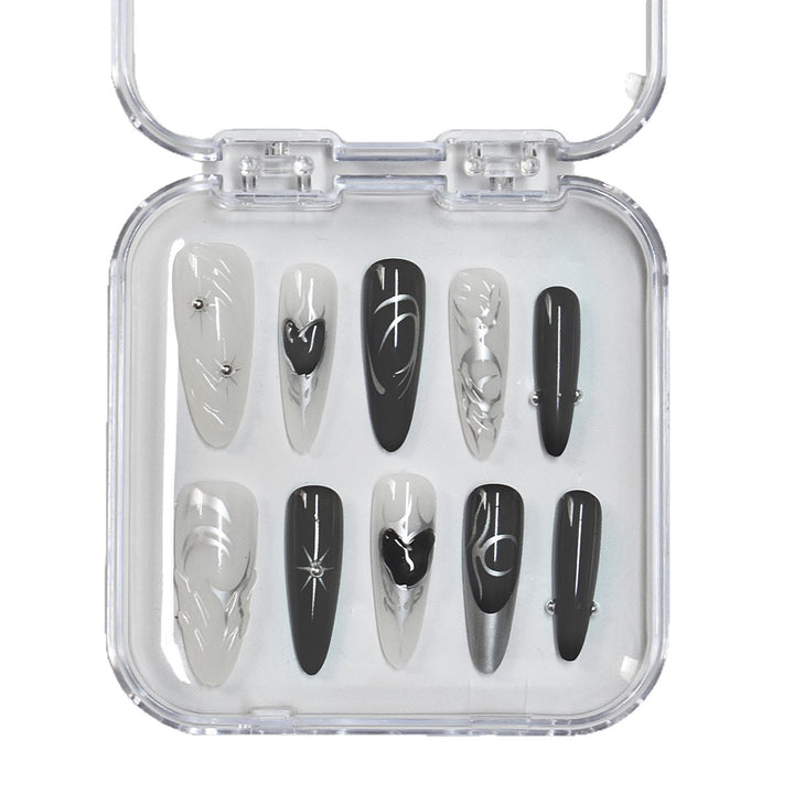 Artistic Stiletto Nail Art Extensions Stornfield