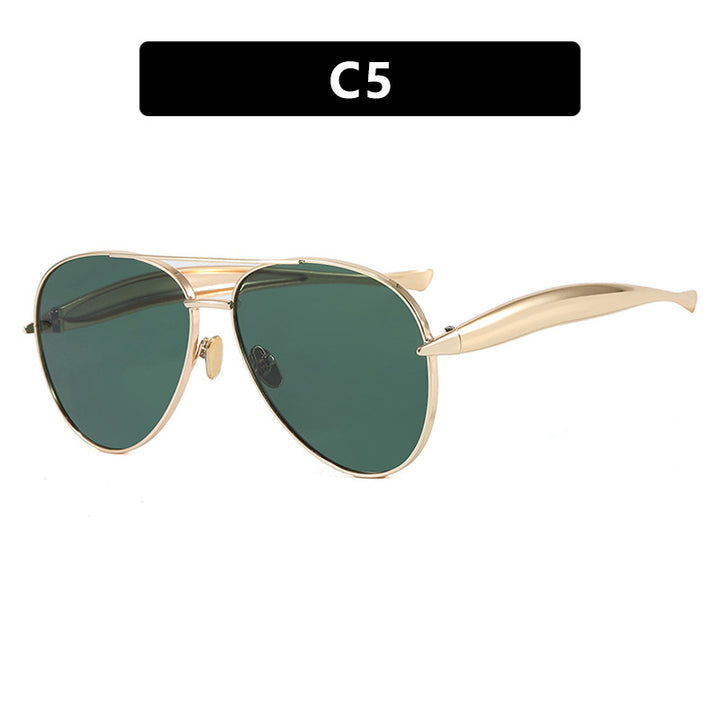 Women's pilot sunglasses with elegant accents and protective UV filter Stornfield