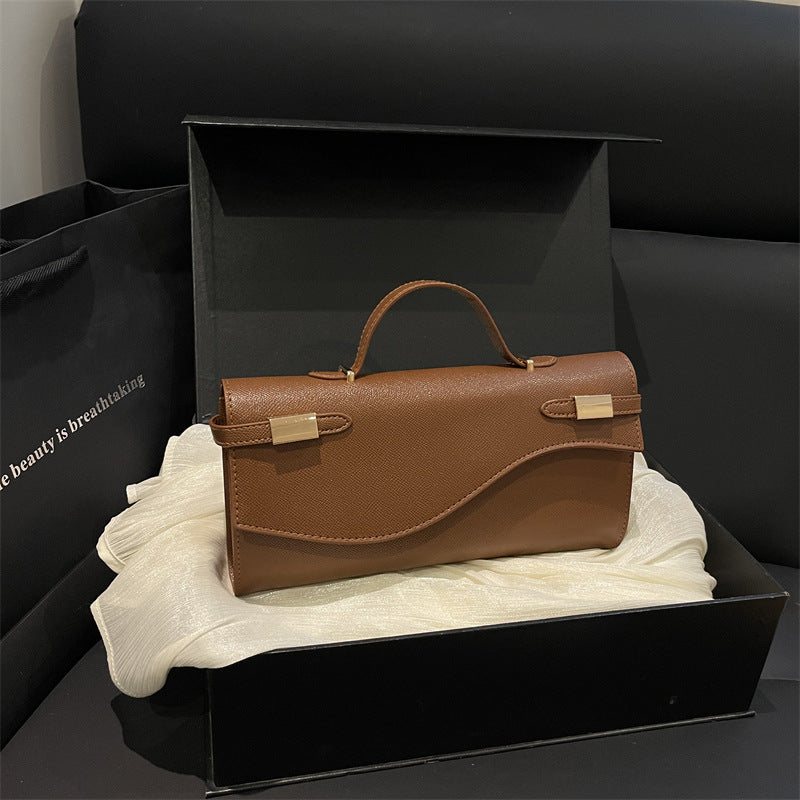 Designer Leather Handheld Clutch