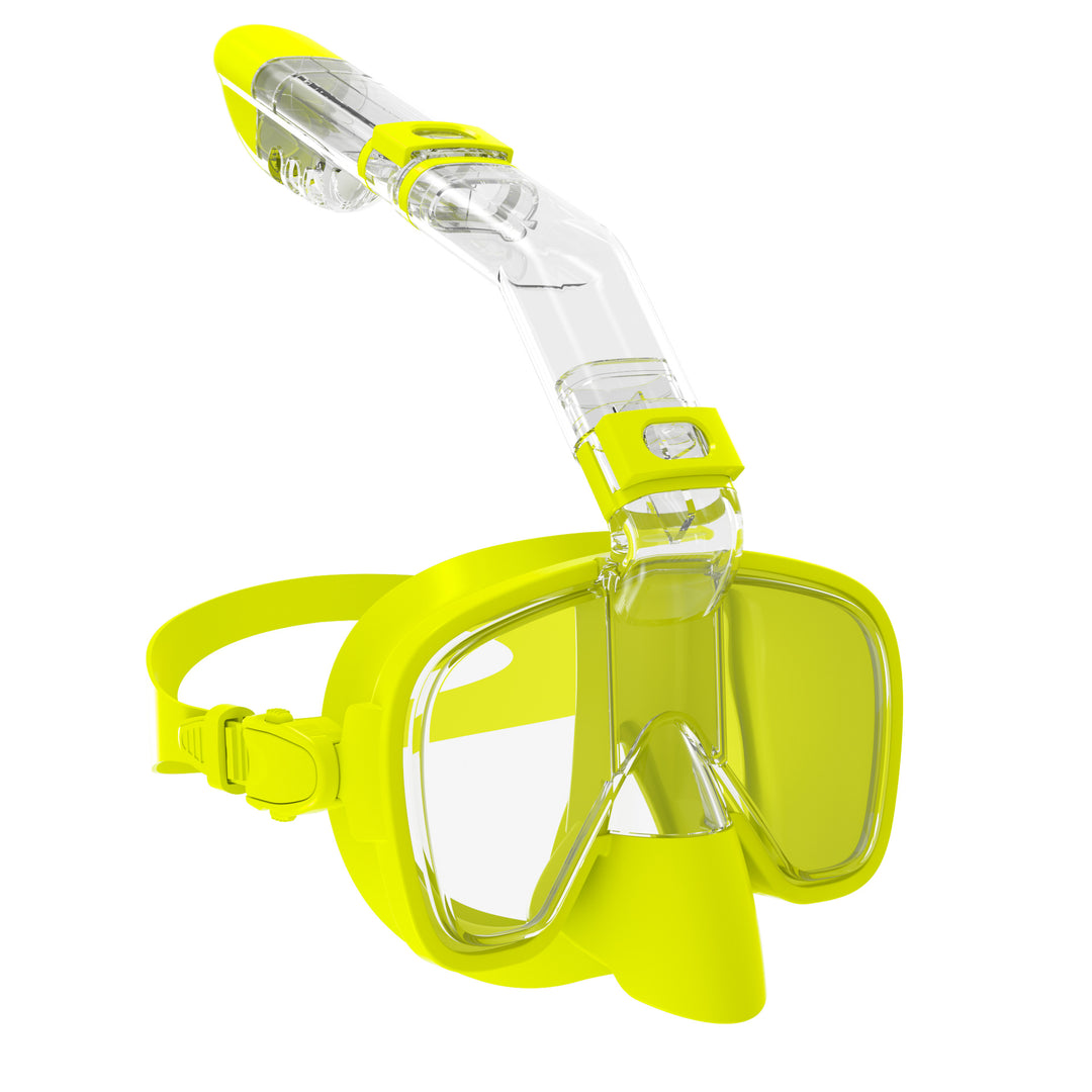 Snorkel mask with integrated swimming goggles Stornfield