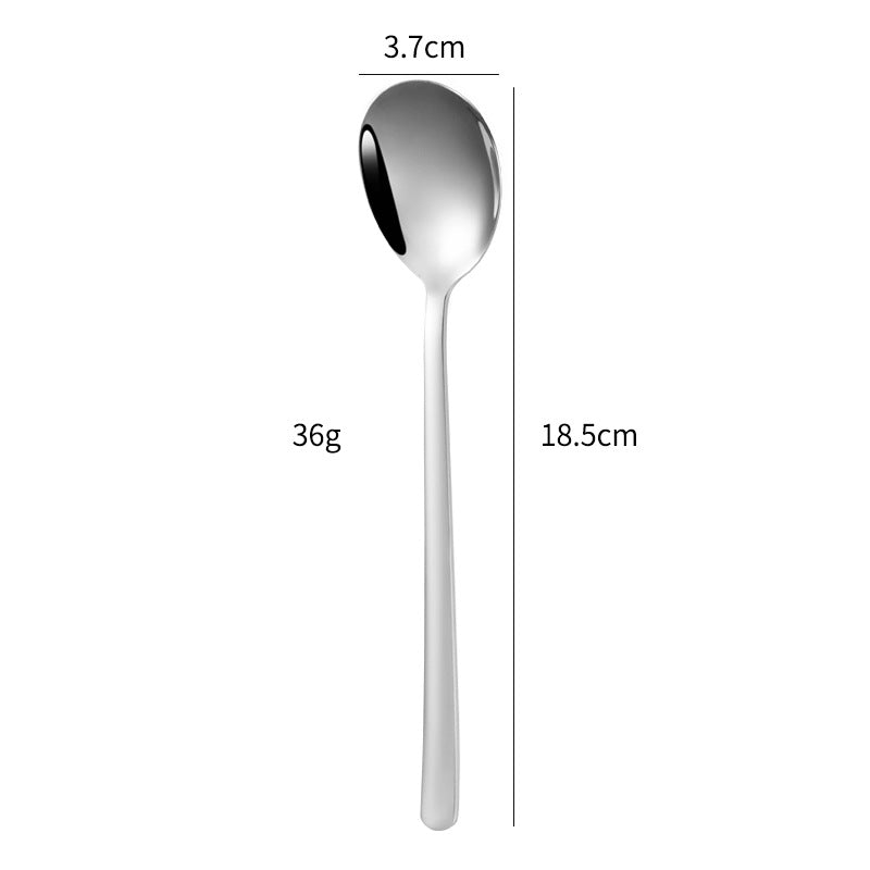 Elegant dessert spoon with luxurious golden surface Stornfield
