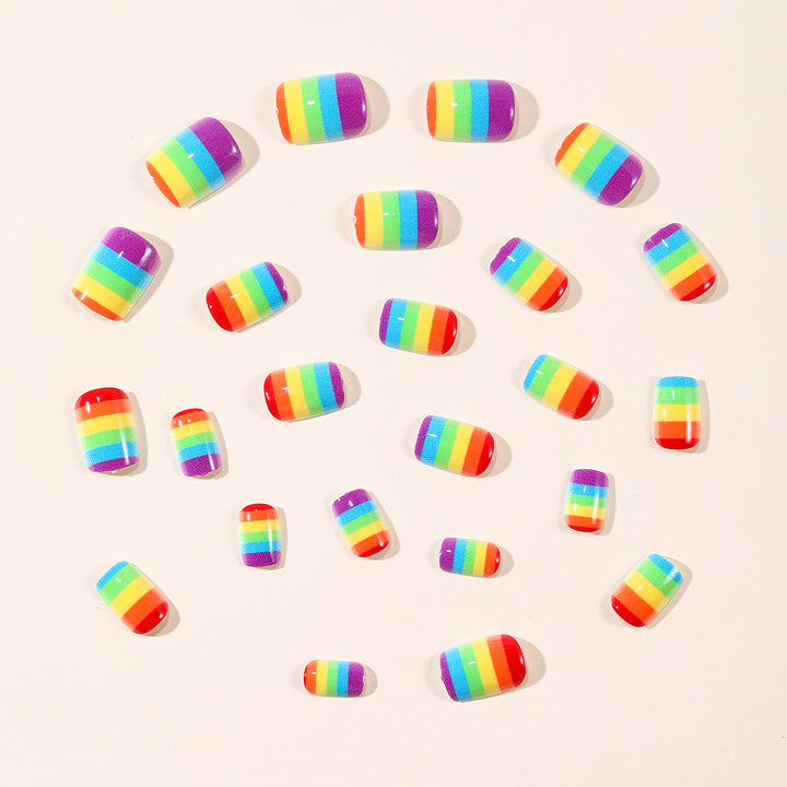 Stratified Rainbow Nail Art Set Stornfield
