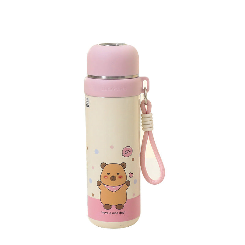 Women's Thermos Bottle in Playful Bear Design Stornfield