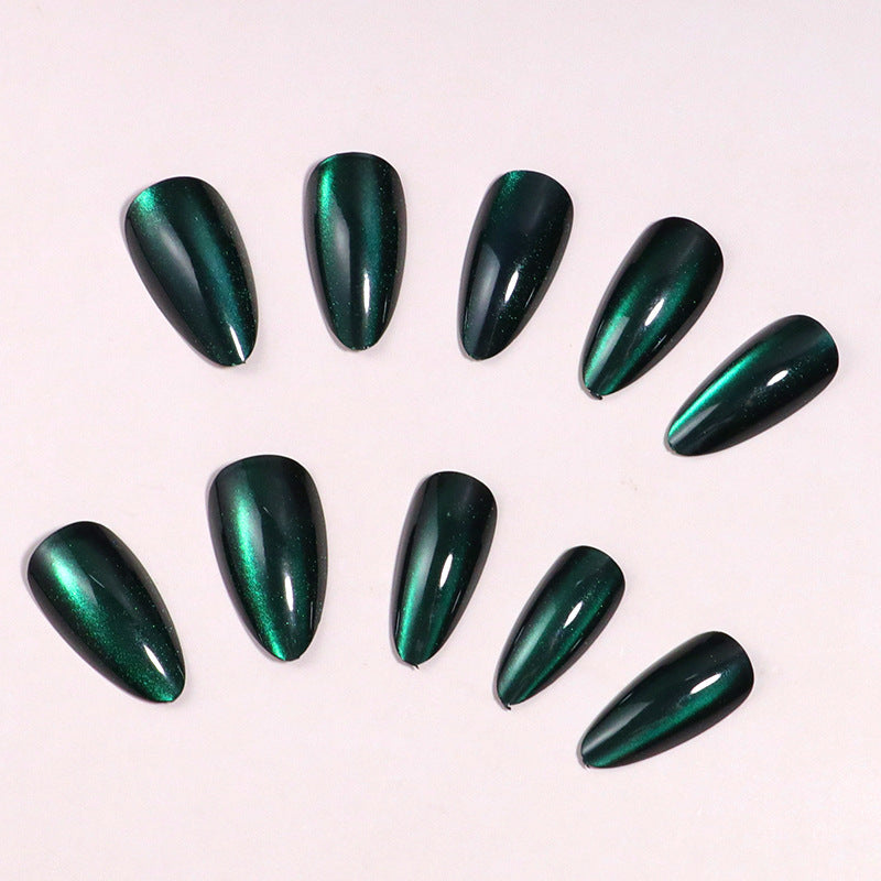 Premium Glossy Stiletto Press-On Nail Set Stornfield
