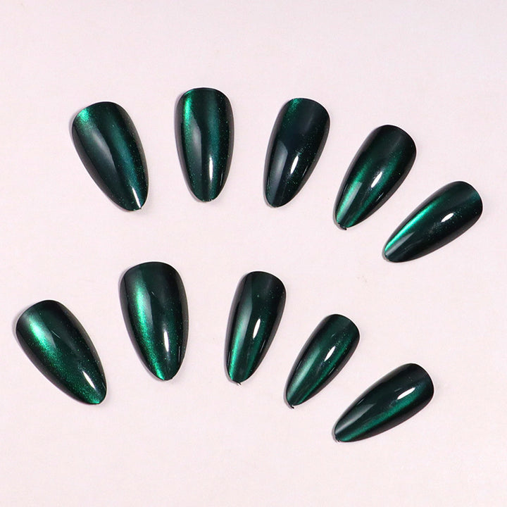 Premium Glossy Stiletto Press-On Nail Set Stornfield