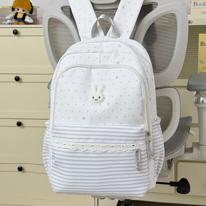 Playful Bunny-Ear Casual Backpack Stornfield