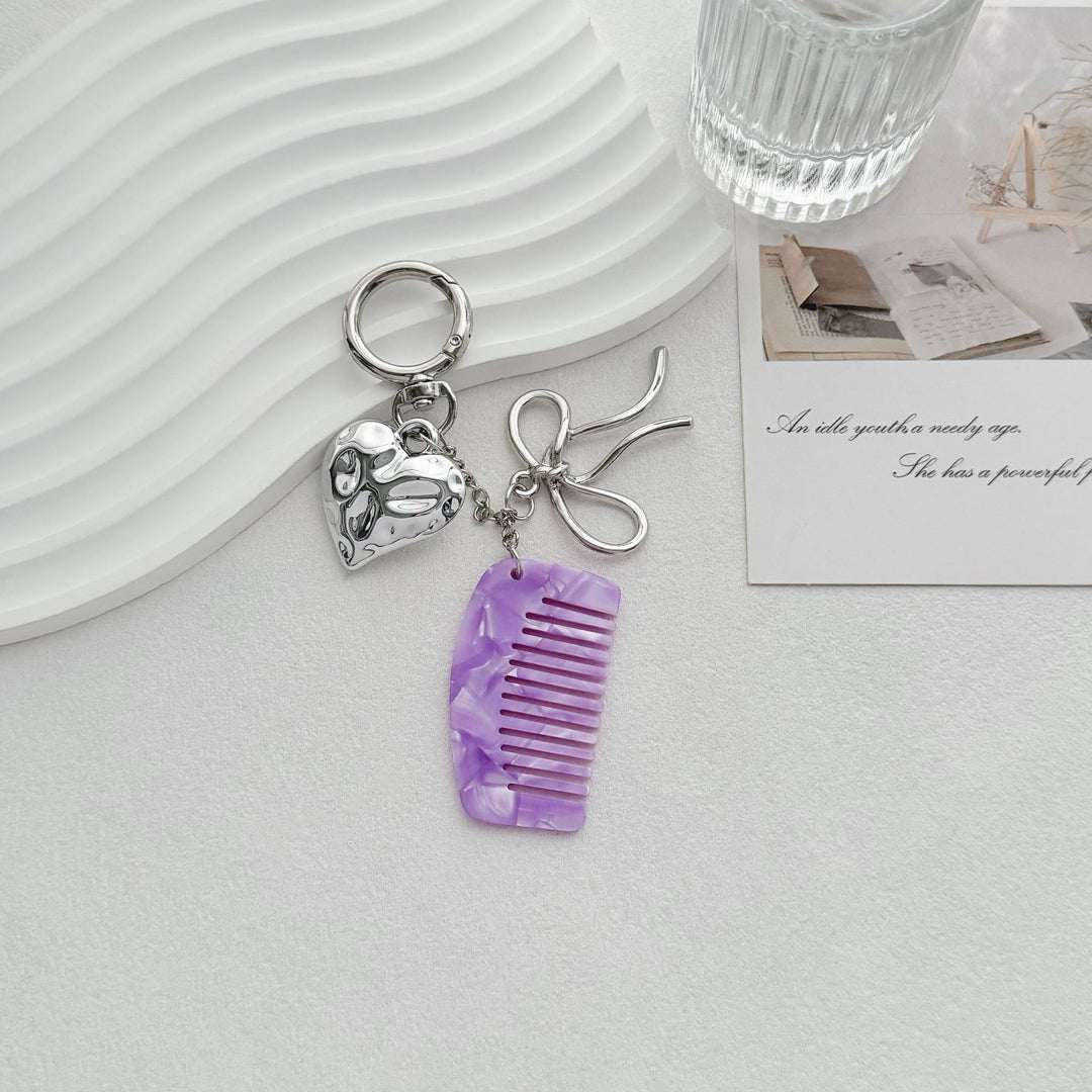 Decorative Hair Comb Keychain Stornfield