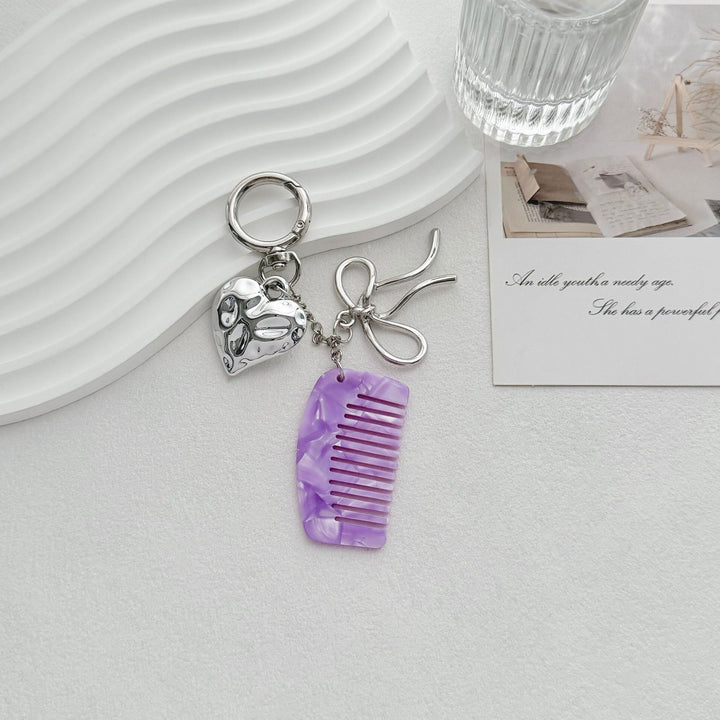 Decorative Hair Comb Keychain Stornfield