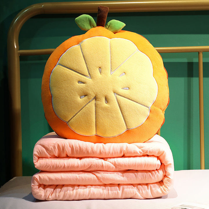 Cuddly cushion with strawberry design Stornfield