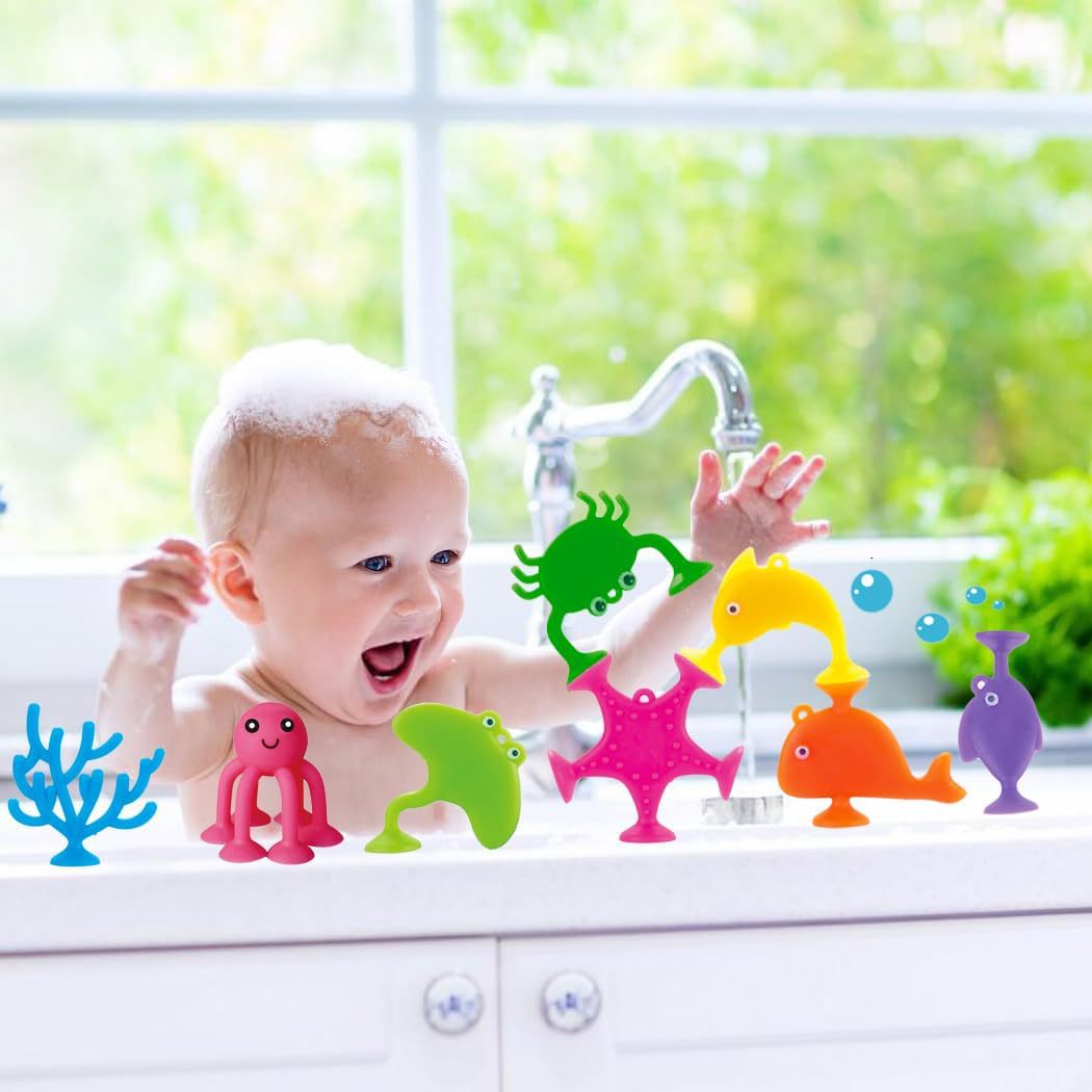 Unisex Colorful Bathtub Toys Stornfield