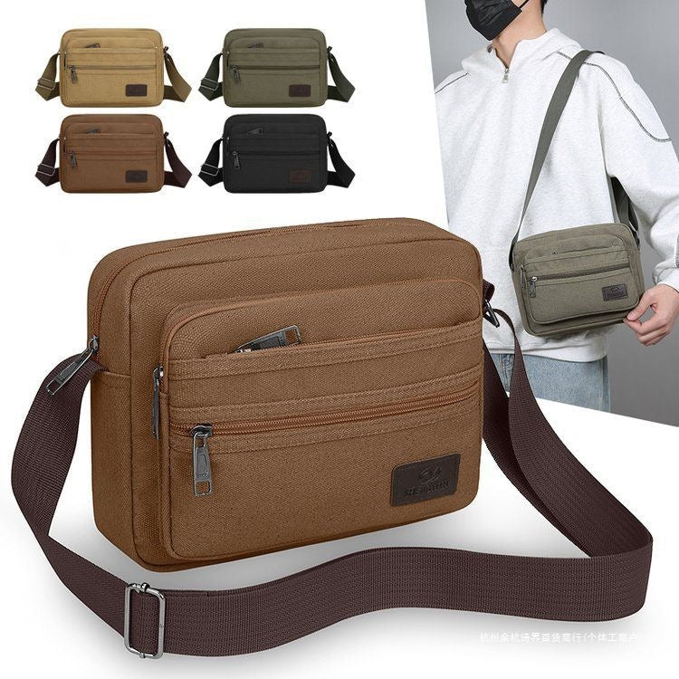 Shoulder Bag With Multiple Compartments And Adjustable Shoulder Strap Stornfield