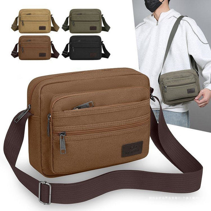 Shoulder Bag With Multiple Compartments And Adjustable Shoulder Strap Stornfield