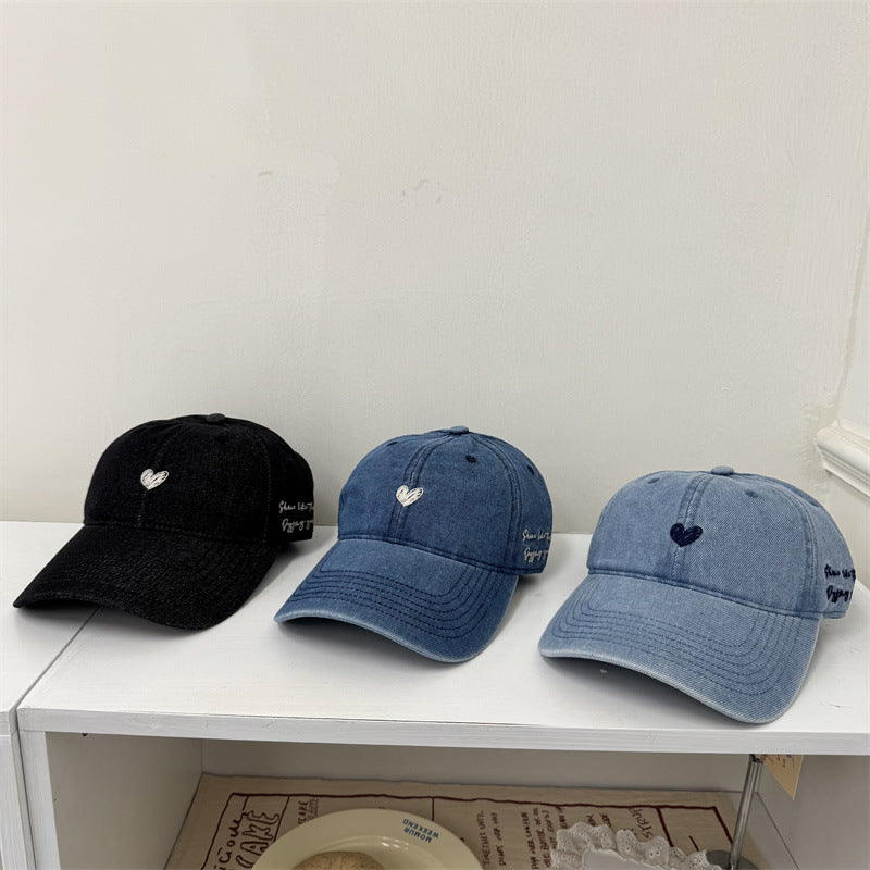 Women's Casual Embroidered Denim Baseball Cap Stornfield