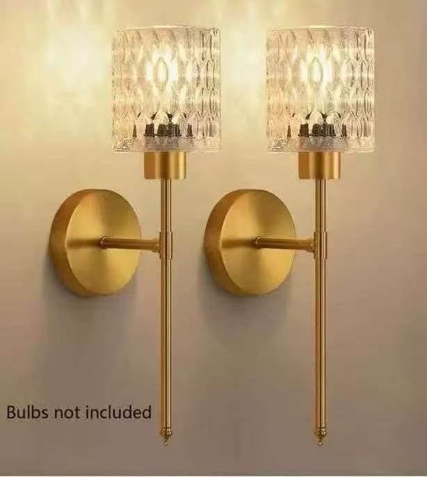 Modern Crystal Glass Wall Sconce