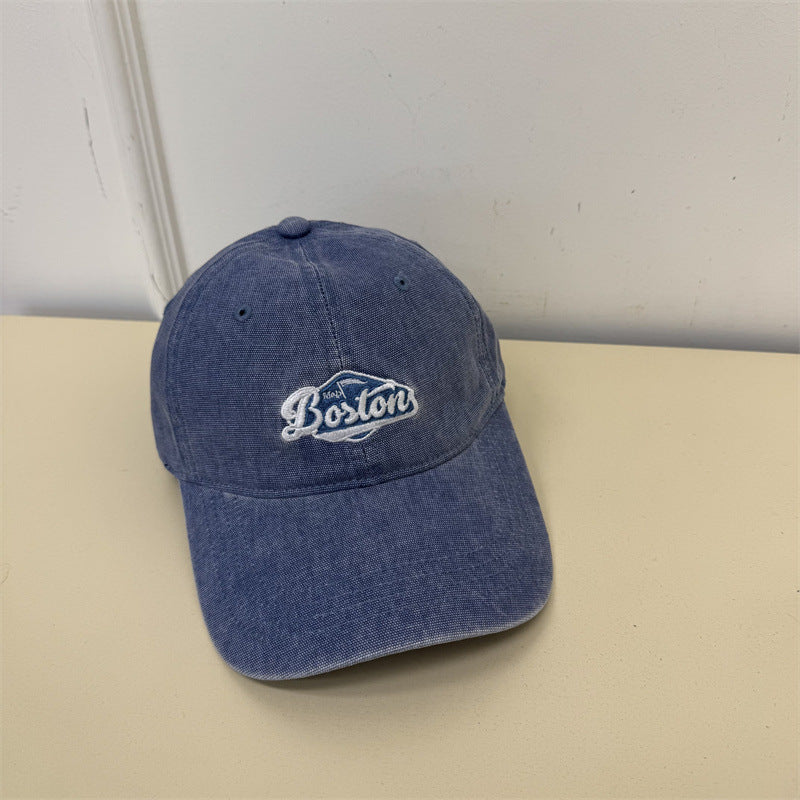 Unisex Vintage-Inspired Embroidered Baseball Cap Stornfield