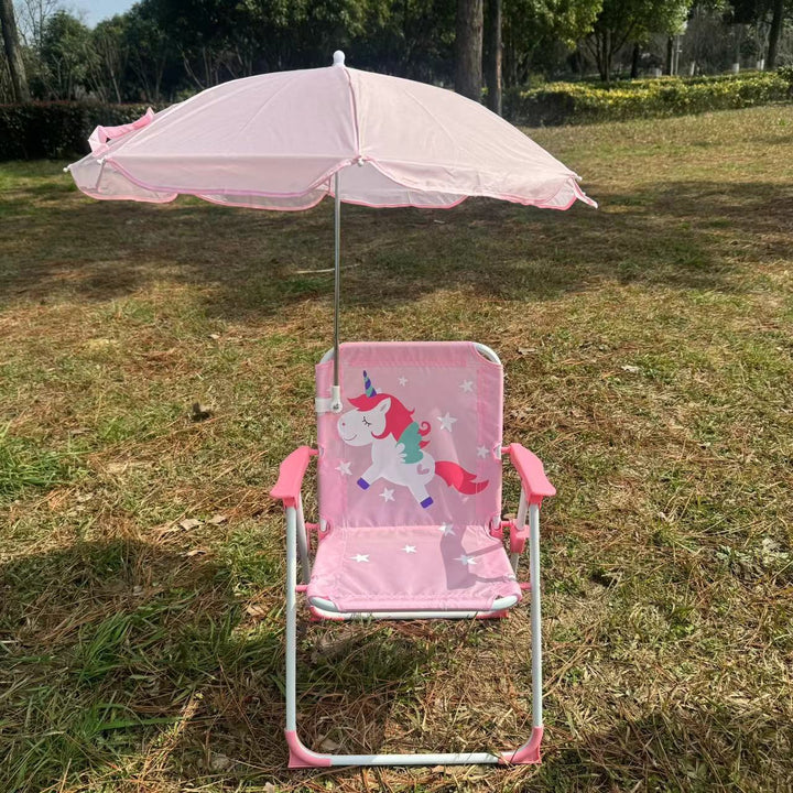 Children's beach chair with sun protection Stornfield