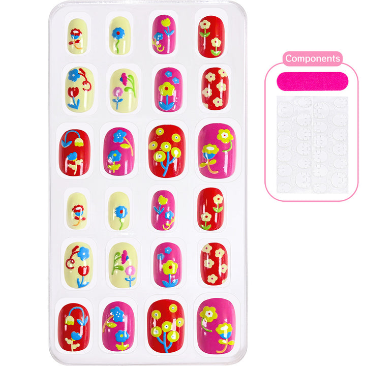 Themed Summer Beach Nail Art Press-On Nails Stornfield
