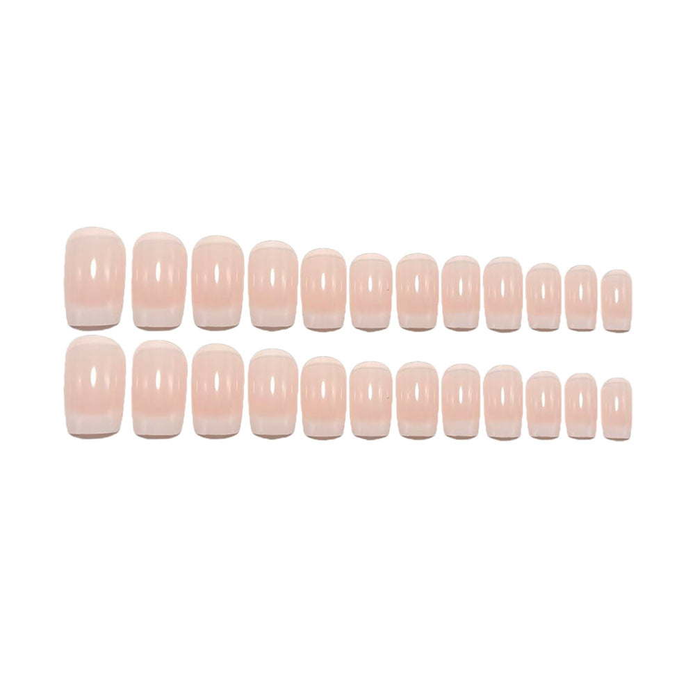 High-quality artificial nails with elegant French tip Stornfield