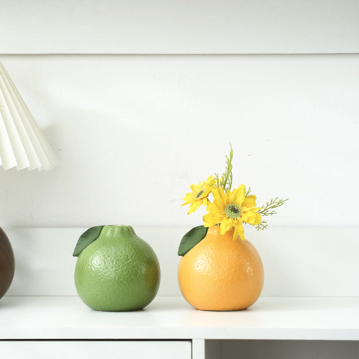 Whimsical Ceramic Fruit-Shaped Vase Stornfeild