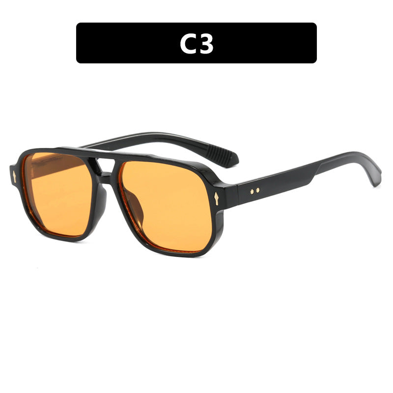 Women's trendy square sunglasses with luxurious details Stornfield
