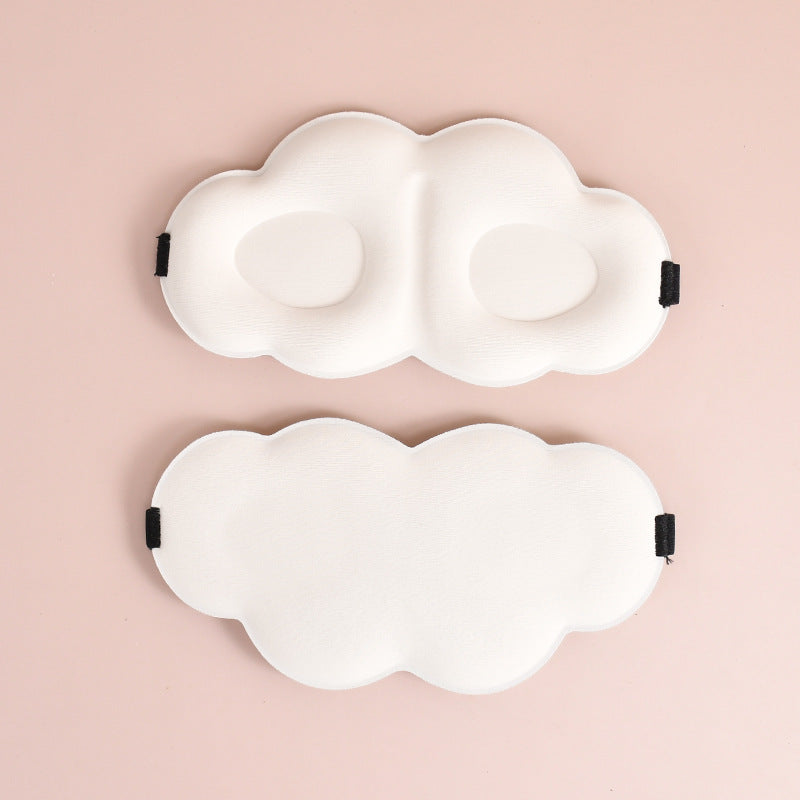 Women's cute cloud sleep mask made of memory foam with ergonomic padding and adjustable elastic band Stornfield