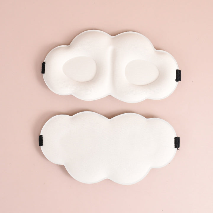 Women's cute cloud sleep mask made of memory foam with ergonomic padding and adjustable elastic band Stornfield