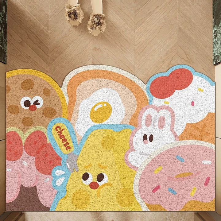 Whimsical Food-Themed Indoor Mat Stornfield