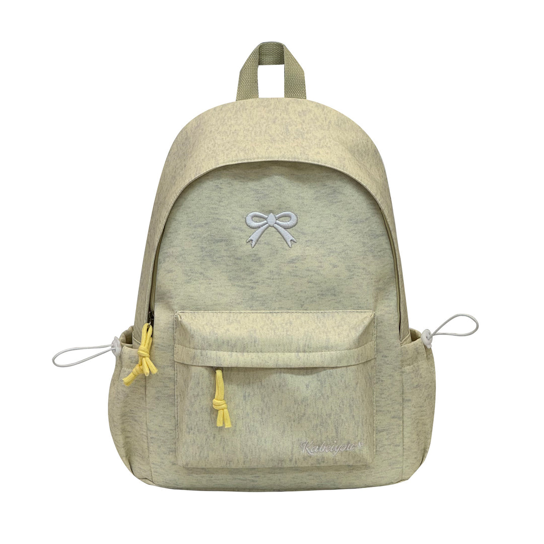 Elegant Bow-Embellished Casual Backpack Stornfield