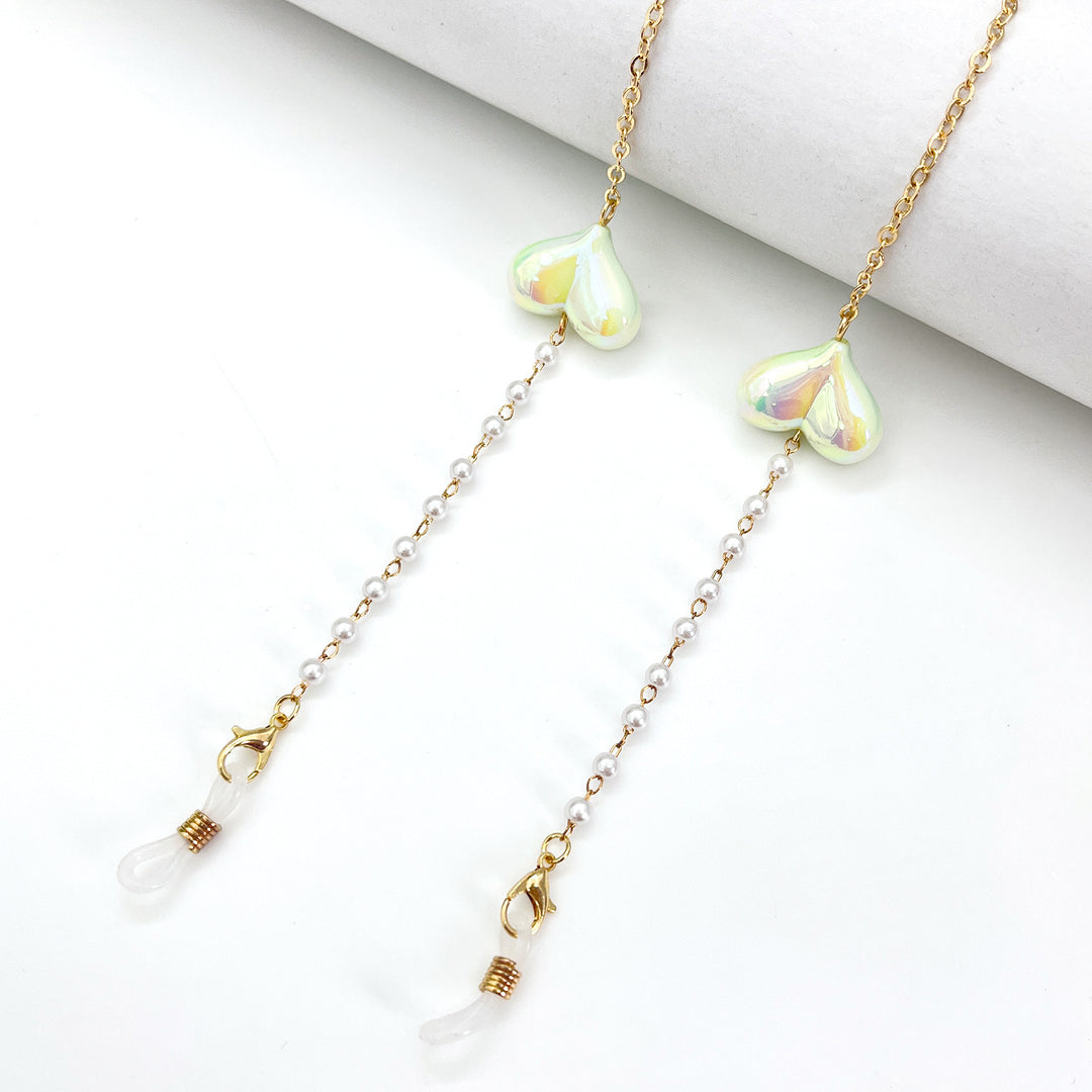 Heart-Detail Eyewear Chain Stornfield