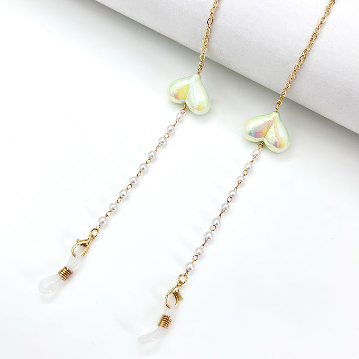 Heart-Detail Eyewear Chain Stornfield