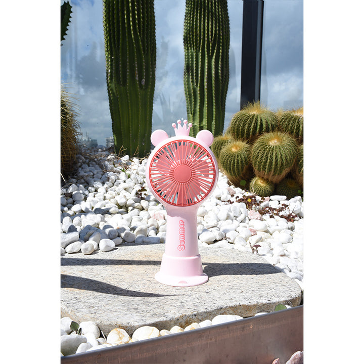Women's Portable Mini Fan with Rechargeable Battery Stornfield