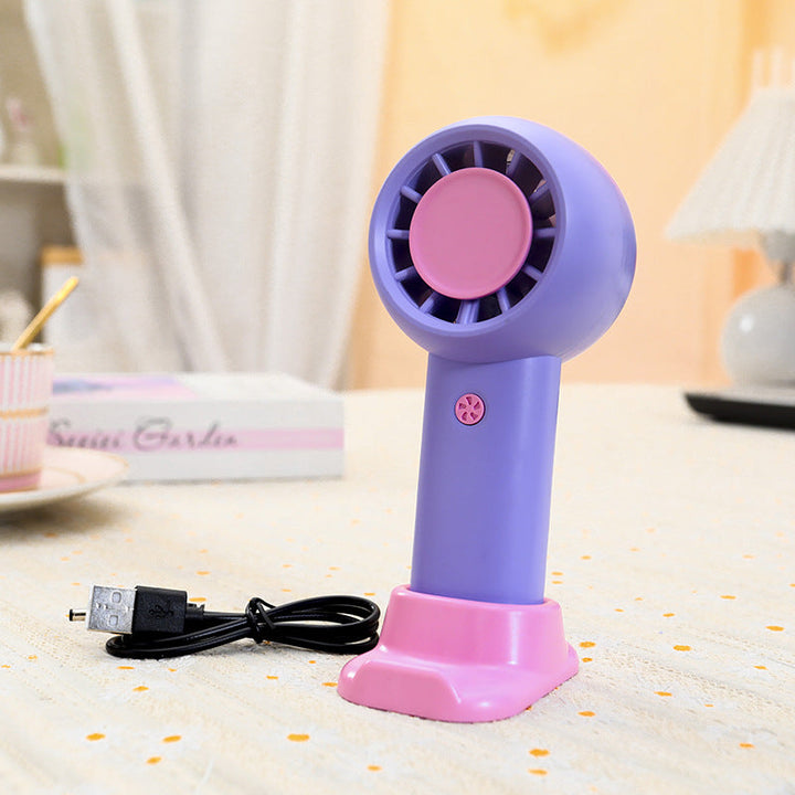 Women Portable Mini Blower Fan with USB Connection Stornfield