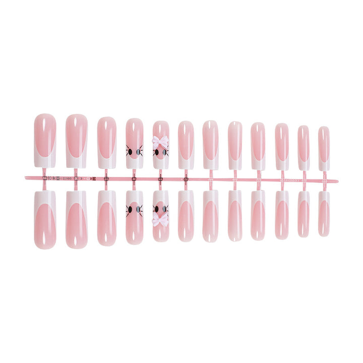 Cute Character Press-On Nail Set Stornfield