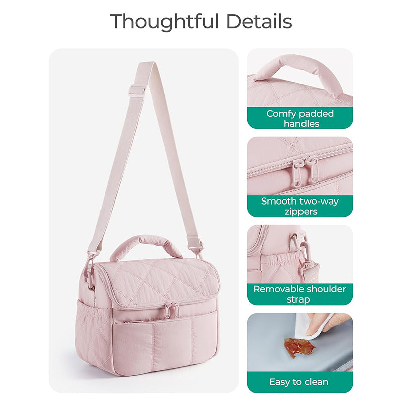 Elegant cosmetic bag with practical carrying handle Stornfield