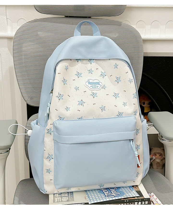 Playful Floral Print Backpack Stornfield