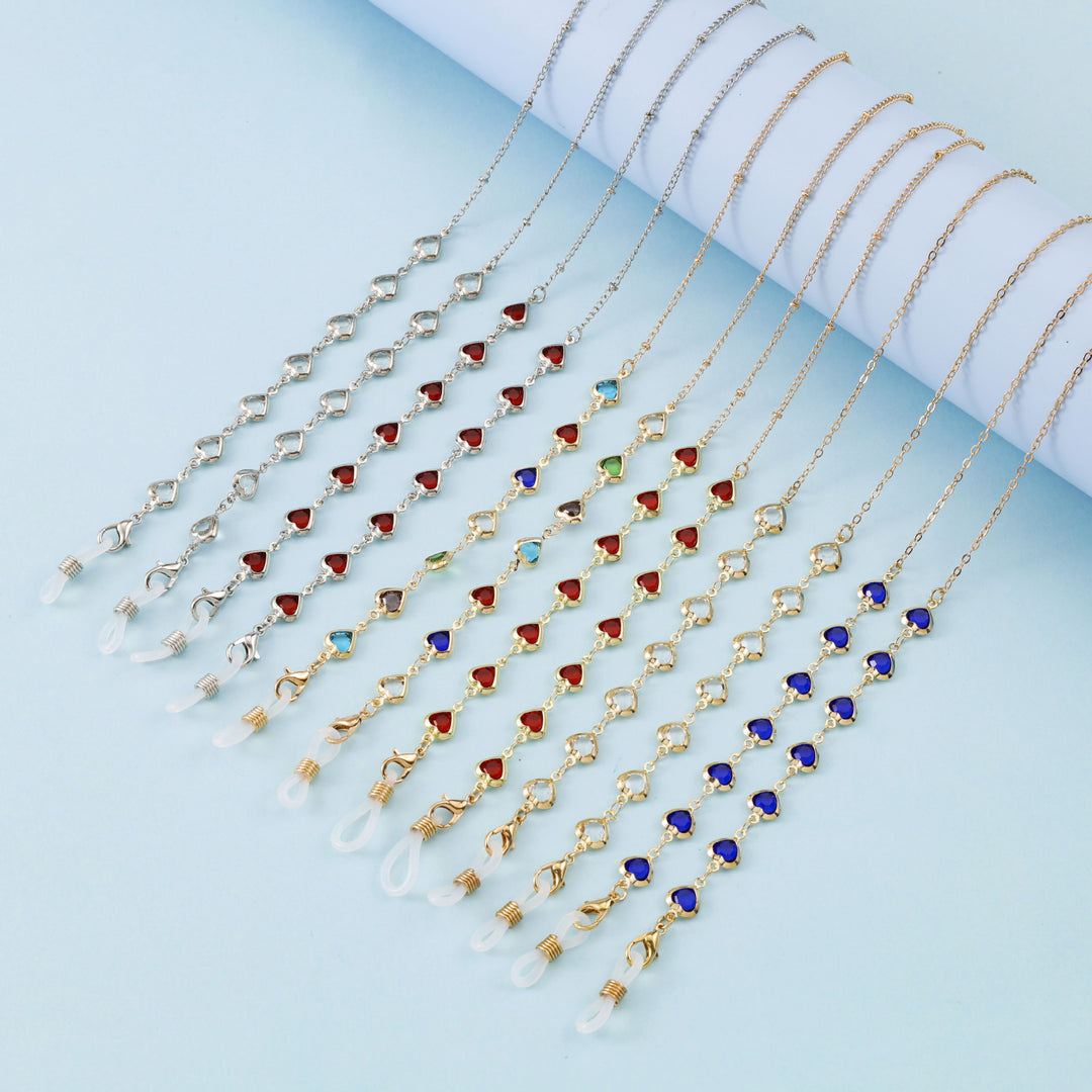 Heart-Shaped Eyewear Chain Stornfield