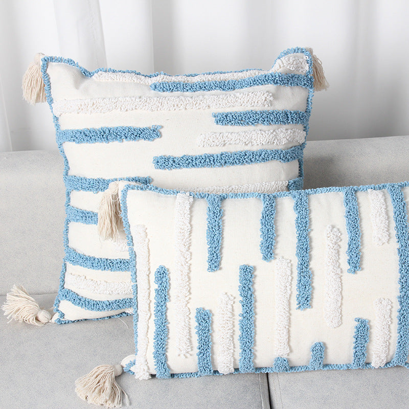 Structured Handwoven Accent Pillow