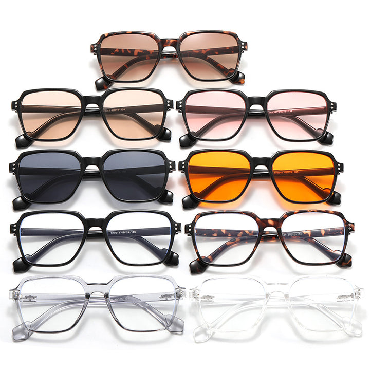Women square glasses with transparent frame and stylish design Stornfield