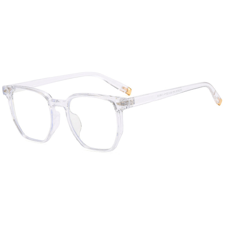 Women's fashionable transparent sunglasses in elegant hexagon design Stornfield
