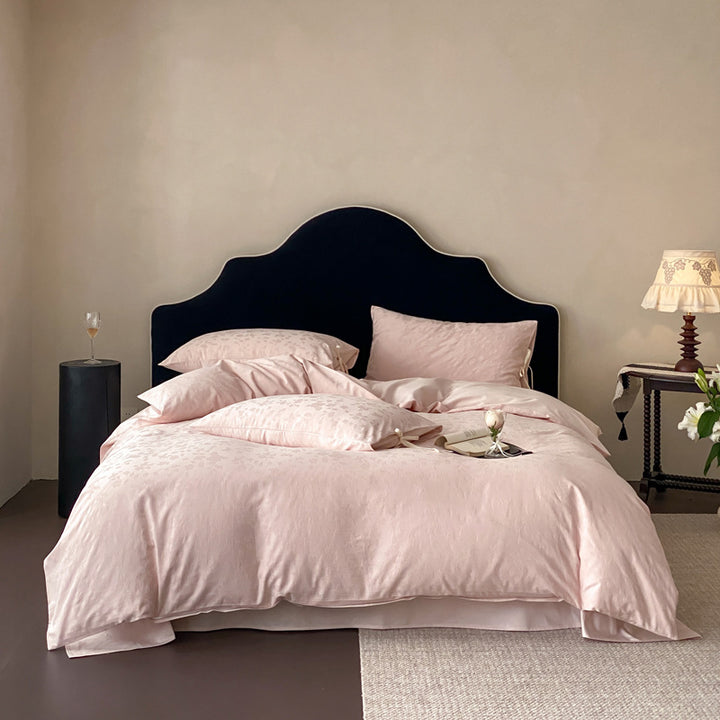 Washed French Linen Duvet Cover and Pillowcase Set with Envelope Closure