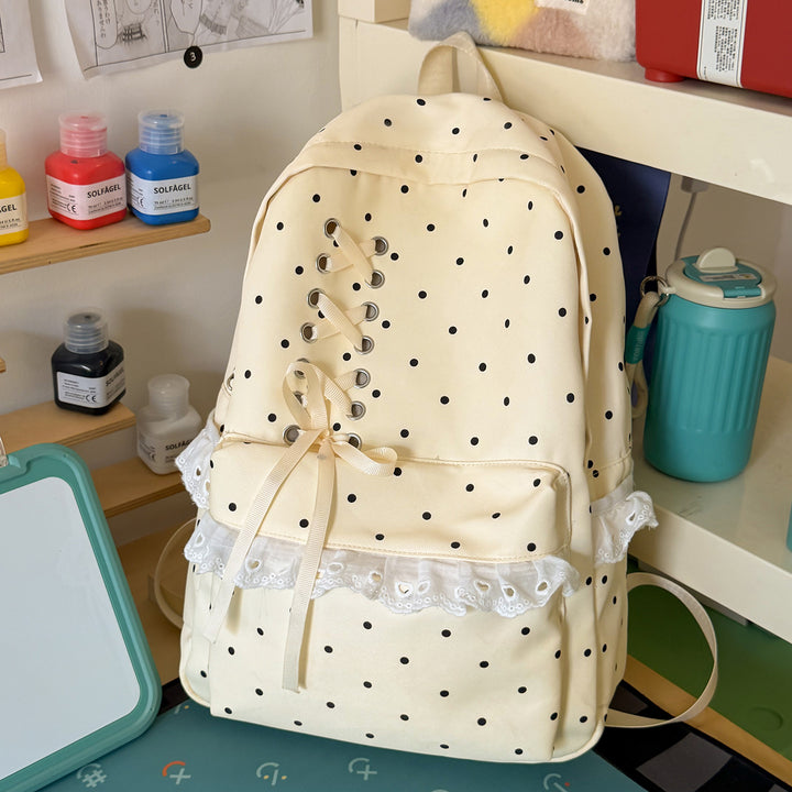 Stylish Lace-Up Backpack Stornfield