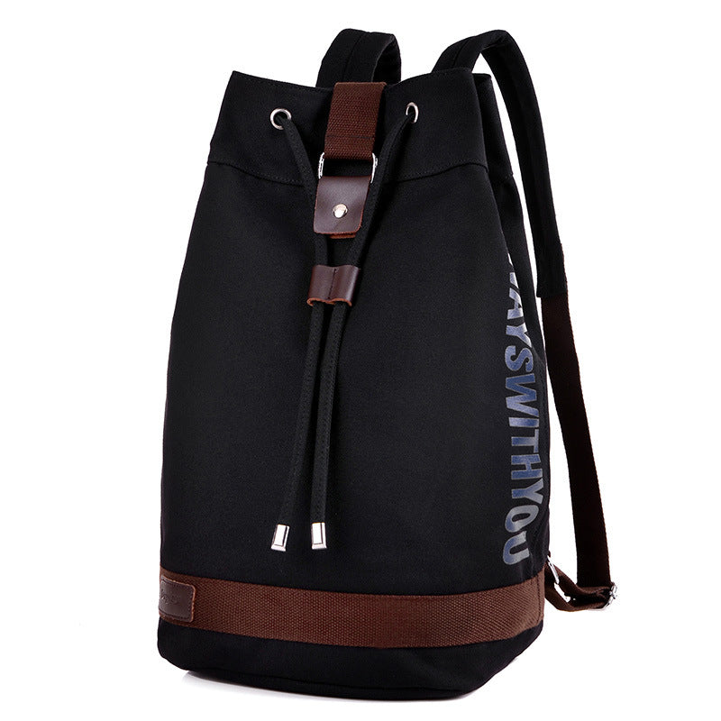 Trendy Canvas Drawstring Backpack Stornfield