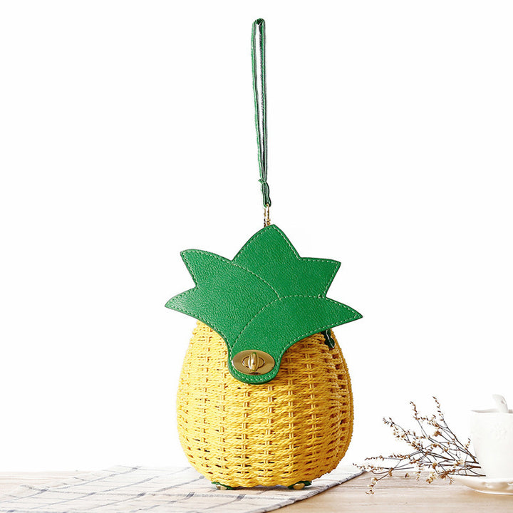 Creative basket bag in pineapple design Stornfield