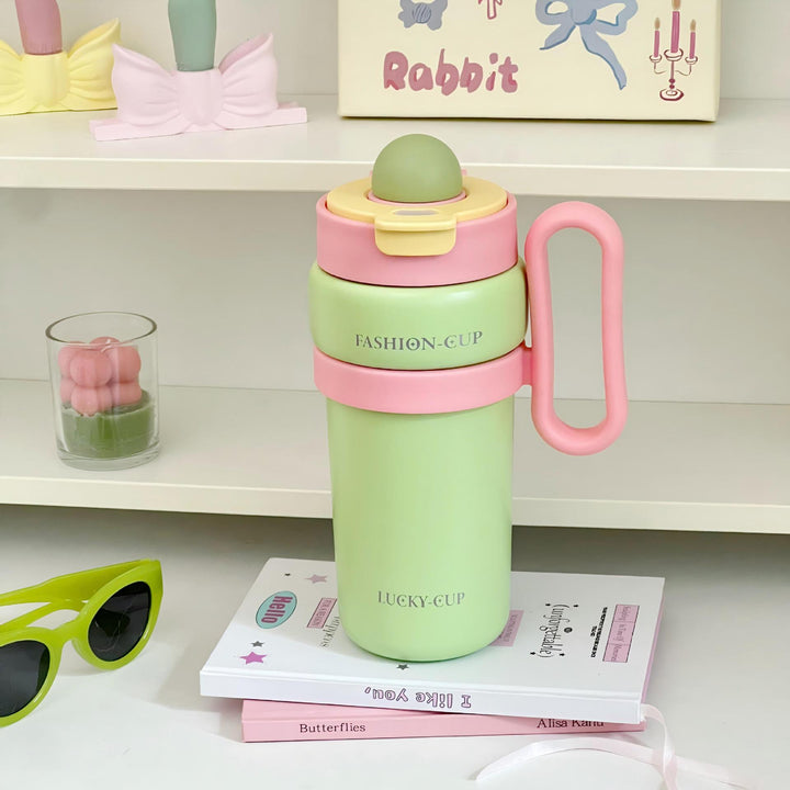 Ladies Multifunctional Insulated Bottle with Unique Lid Stornfield