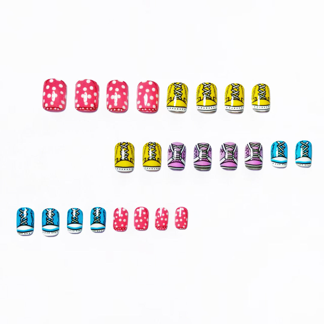 Creative Sneaker Nail Design Stornfield