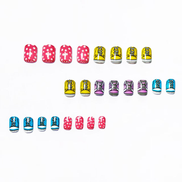 Creative Sneaker Nail Design Stornfield