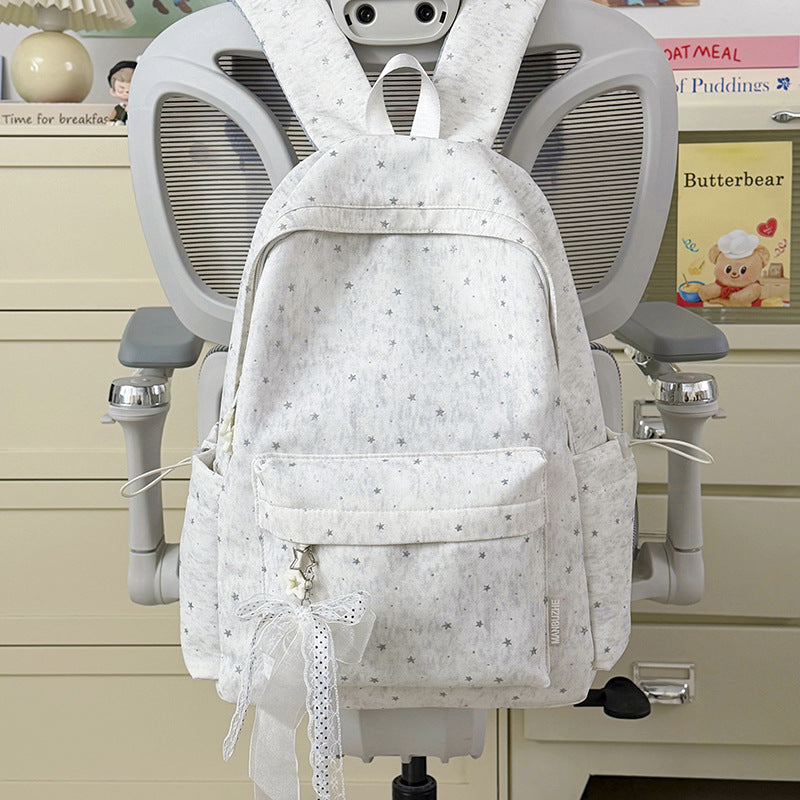 Star-Embellished Multi-Compartment Backpack Stornfield