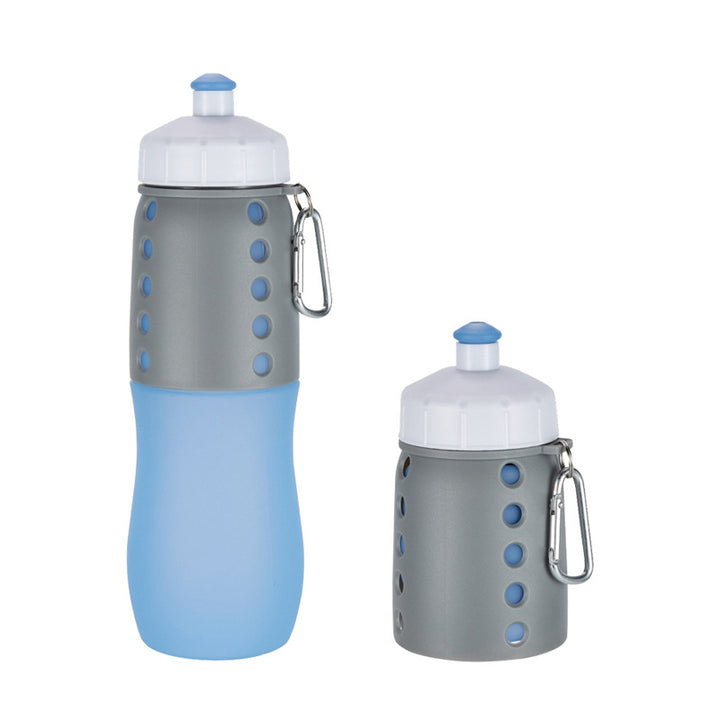 Women Functional Silicone Water Bottle with Carabiner Stornfield